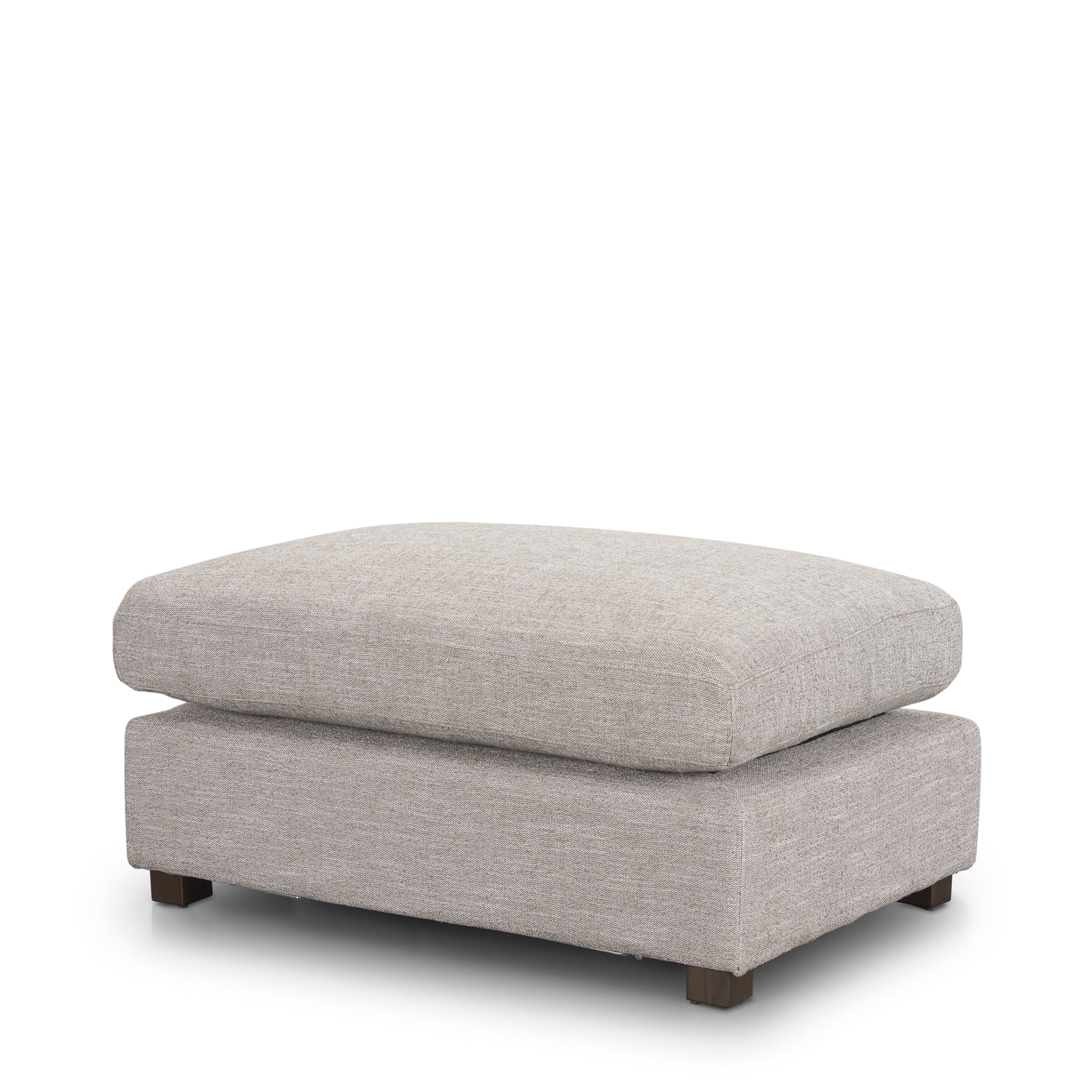 Mercana Halston 38.5" x 26.5" x 19" Fabric Ottoman Sectional
