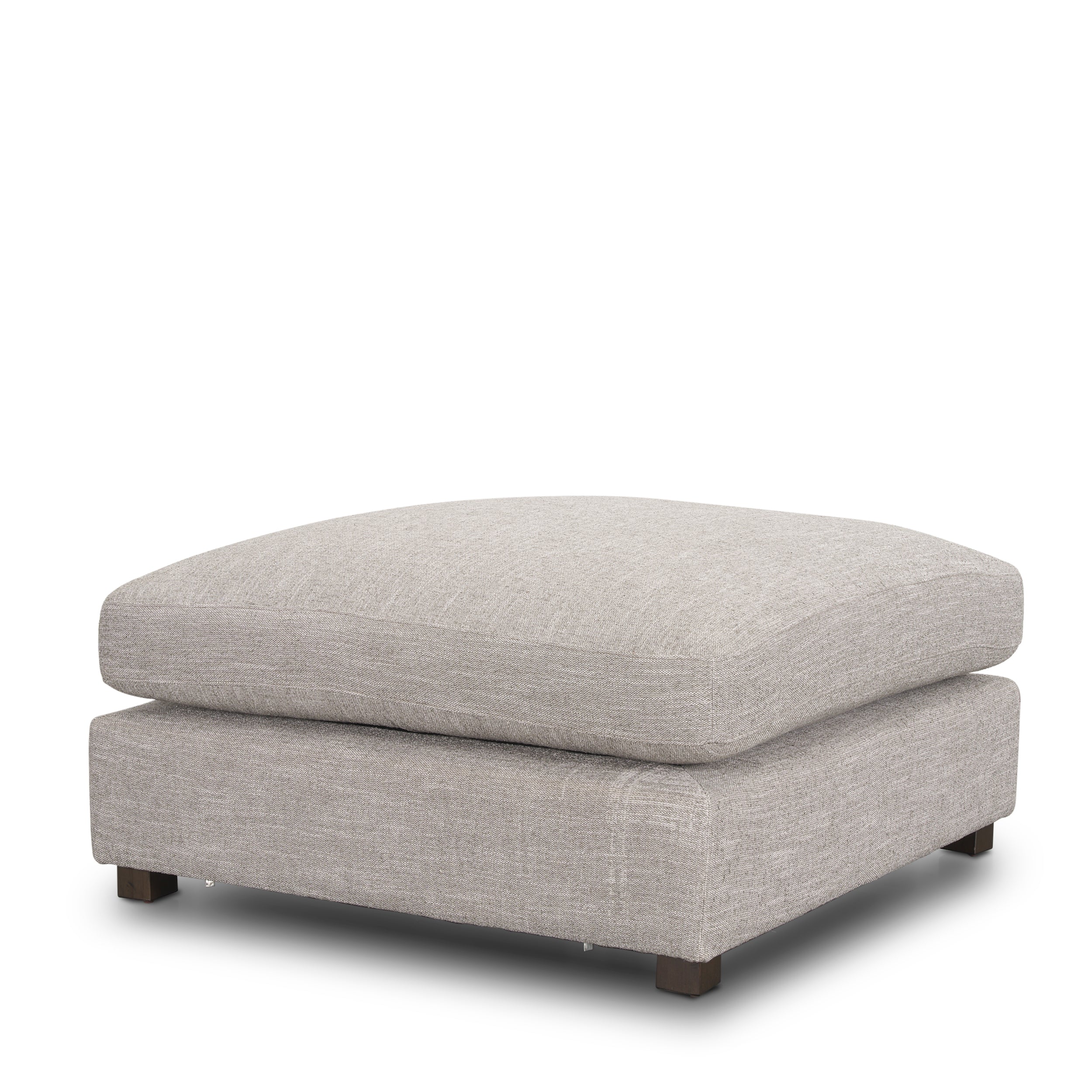 Mercana Halston 38.5" x 38.5" x 19" Fabric Ottoman Sectional