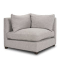 Mercana Halston 38.5" x 38.5" x 30.5" Fabric Corner Sectional