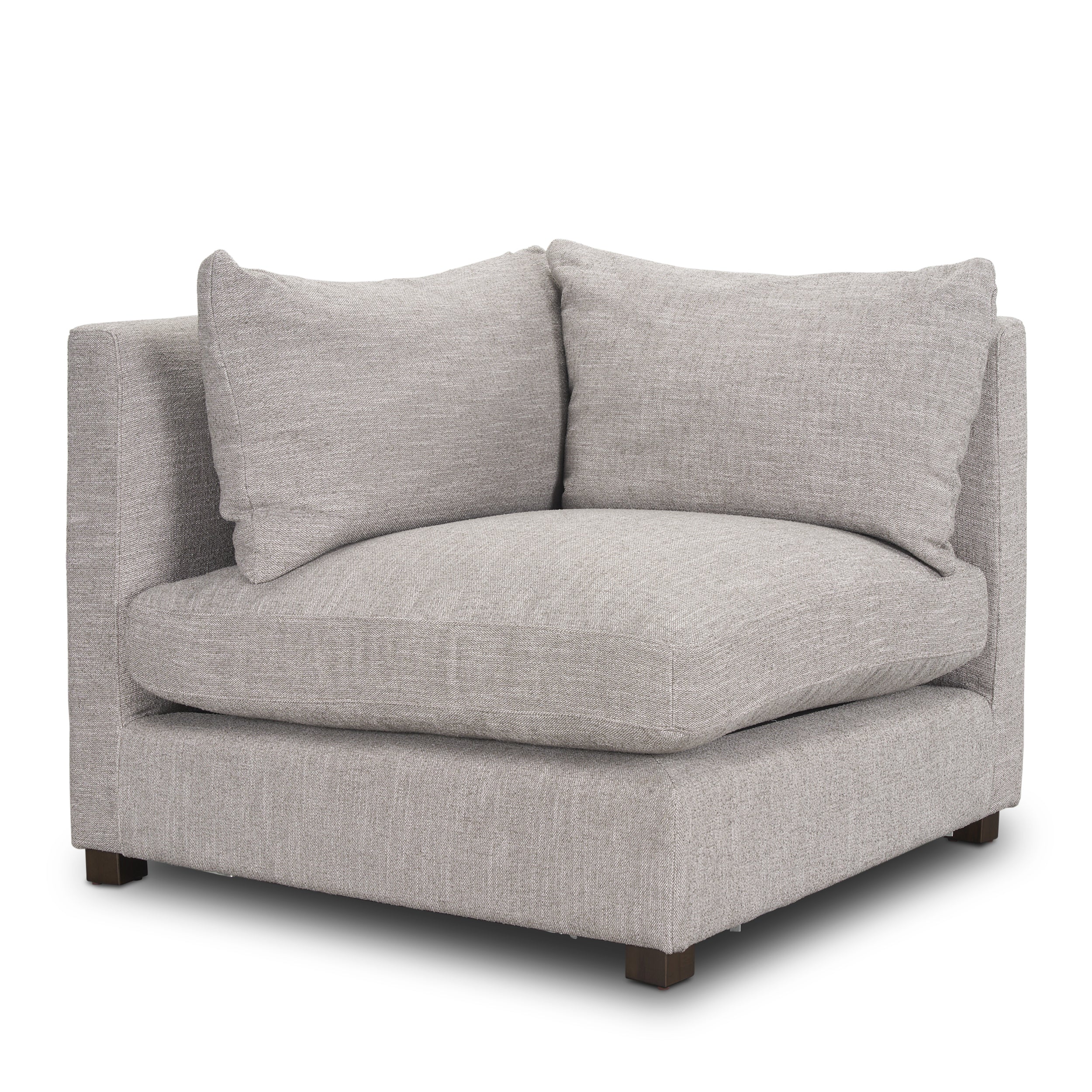 Mercana Halston 38.5" x 38.5" x 30.5" Fabric Corner Sectional