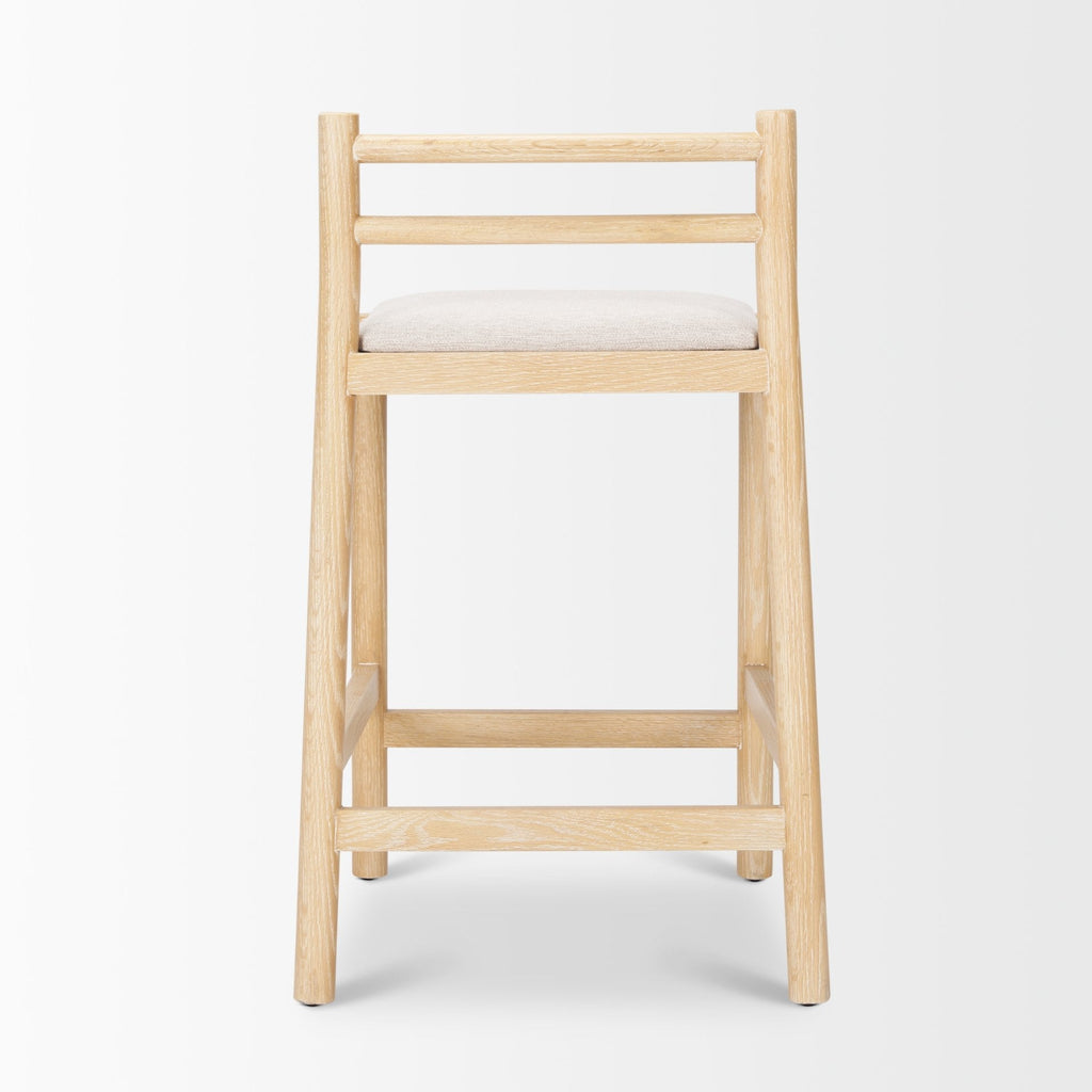 Mercana Sam 20.3" x 21.3" x 33.8" Solid Wood Stool