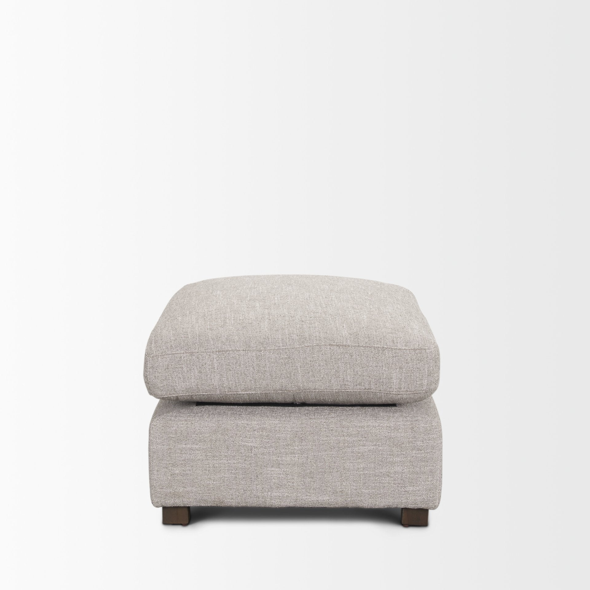Mercana Halston 38.5" x 26.5" x 19" Fabric Ottoman Sectional