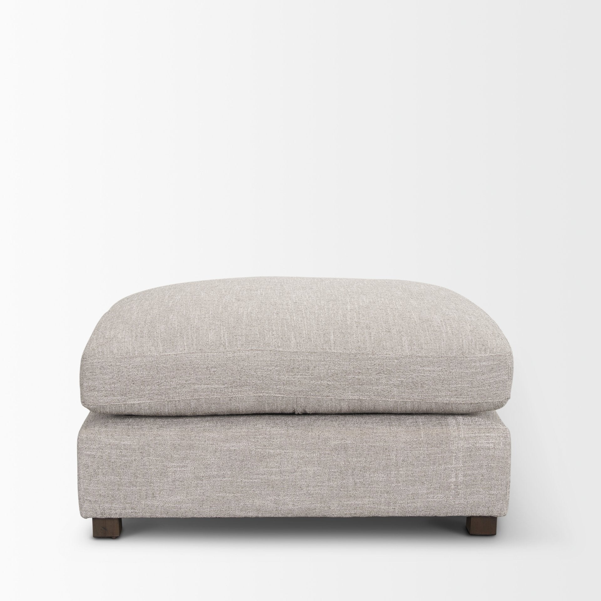 Mercana Halston 38.5" x 38.5" x 19" Fabric Ottoman Sectional