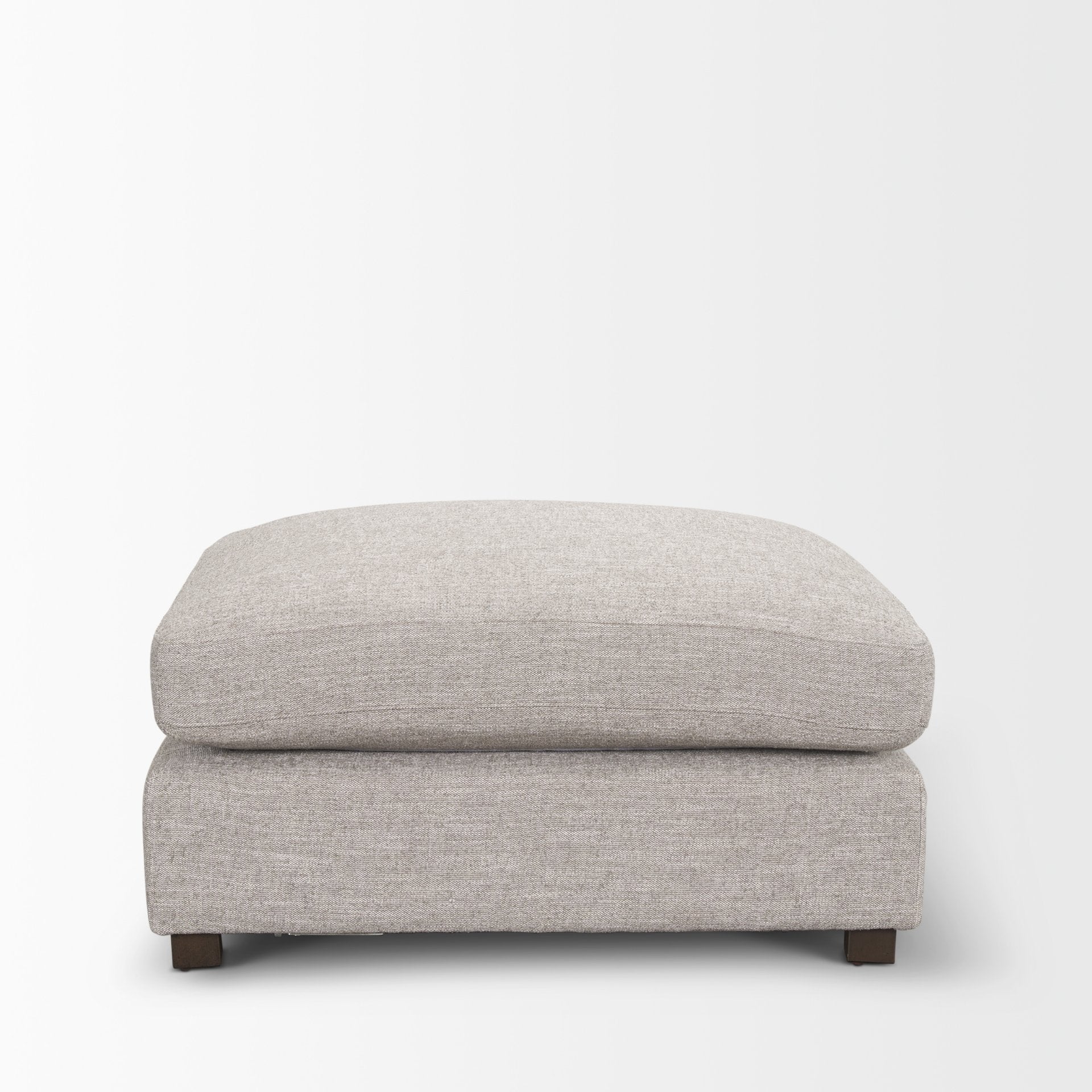 Mercana Halston 38.5" x 38.5" x 19" Fabric Ottoman Sectional
