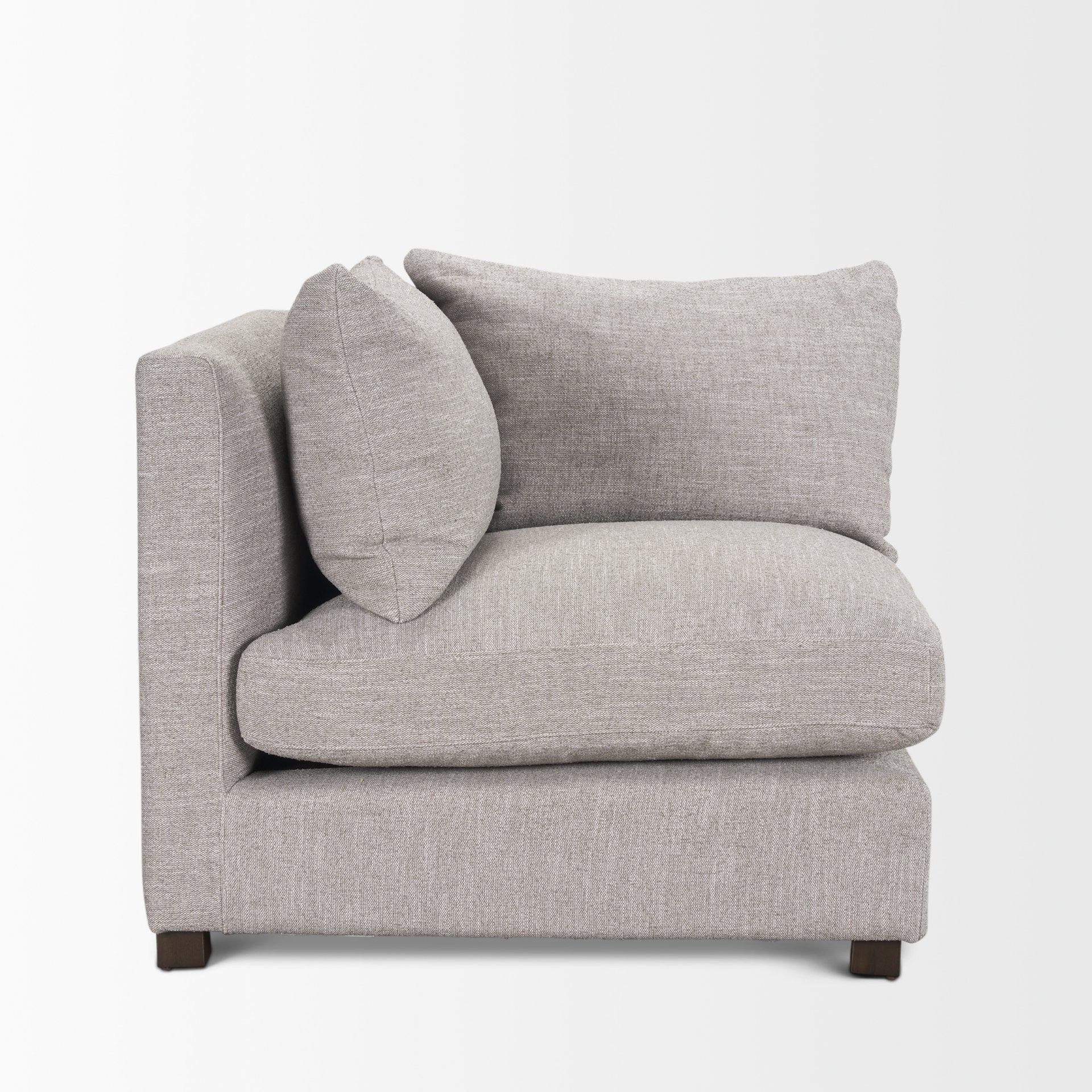 Mercana Halston 38.5" x 38.5" x 30.5" Fabric Corner Sectional