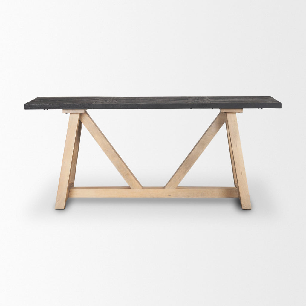 Mercana Rialto 70" x 18" x 30" Solid Wood Console Table