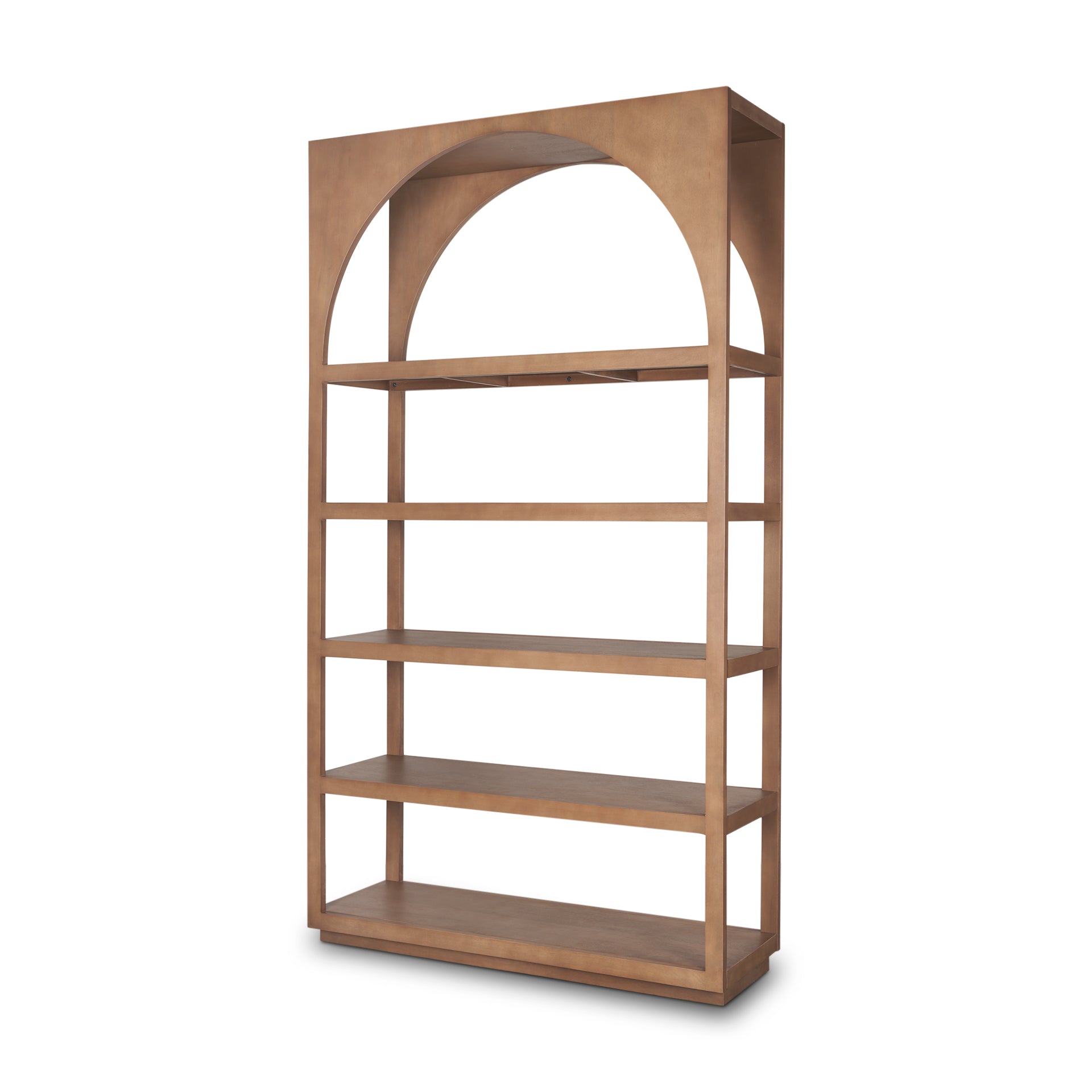Mercana Bela 47" x 16" x 85" Wood Wall Shelf