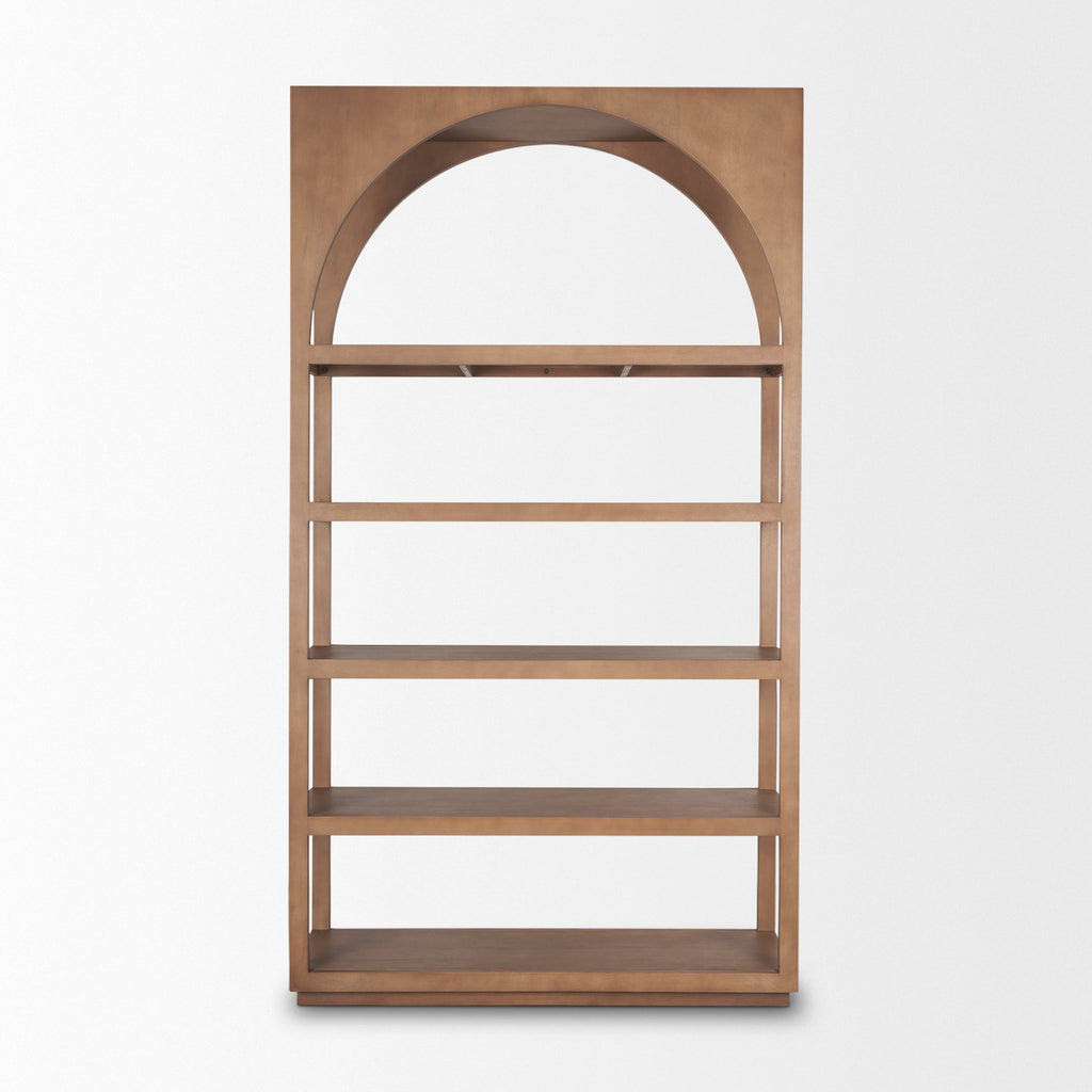 Mercana Bela 47" x 16" x 85" Wood Wall Shelf