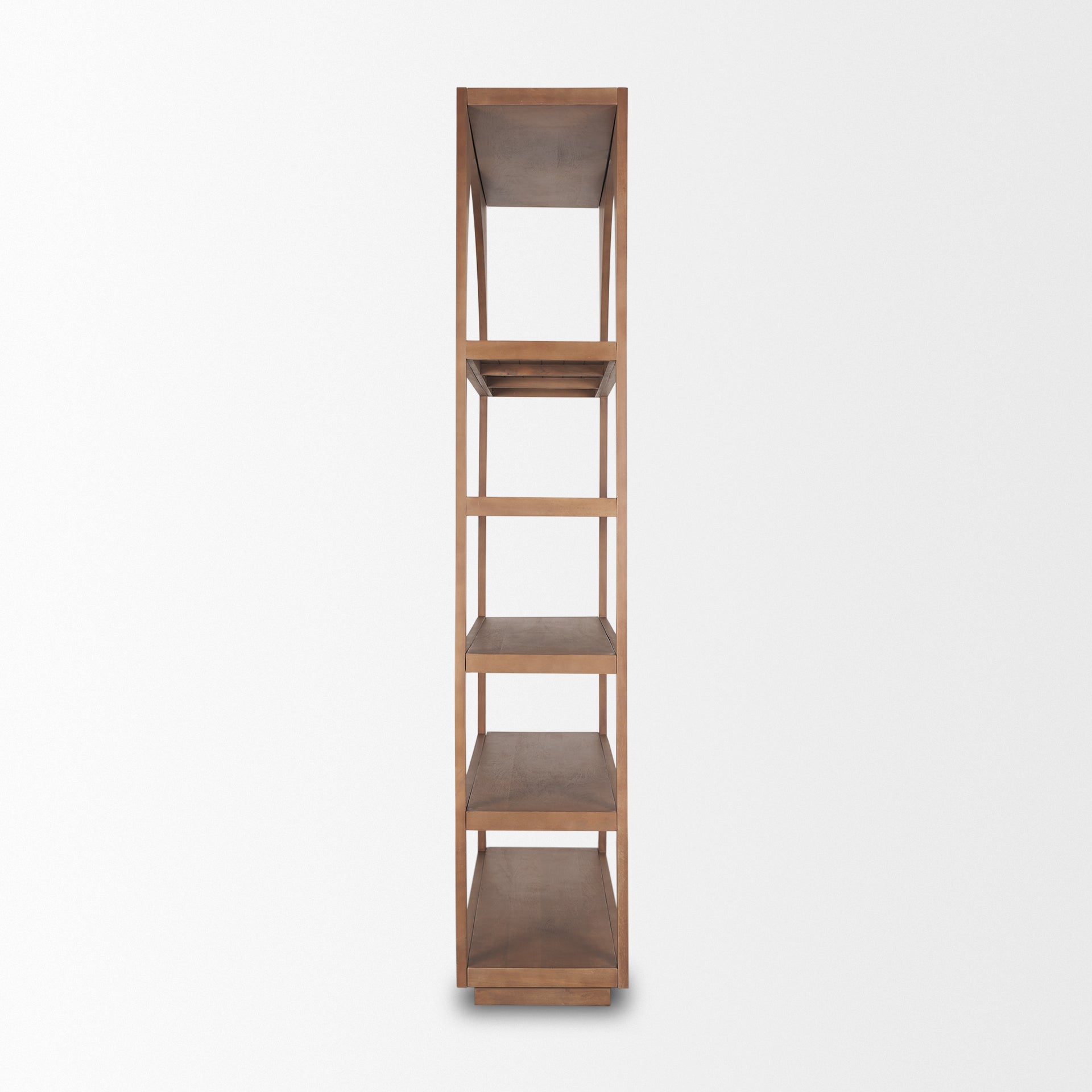 Mercana Bela 47" x 16" x 85" Wood Wall Shelf