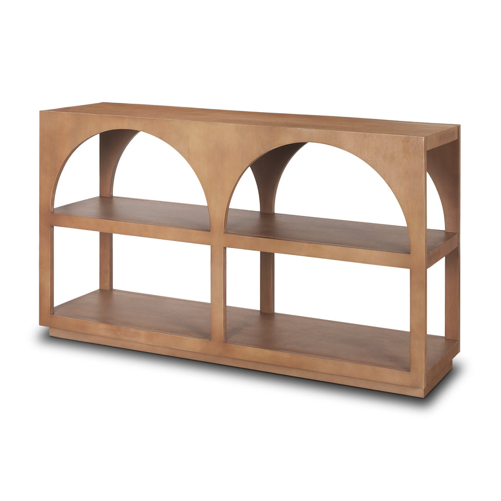 Mercana Bela 54" x 16" x 32" Solid Wood Console Table