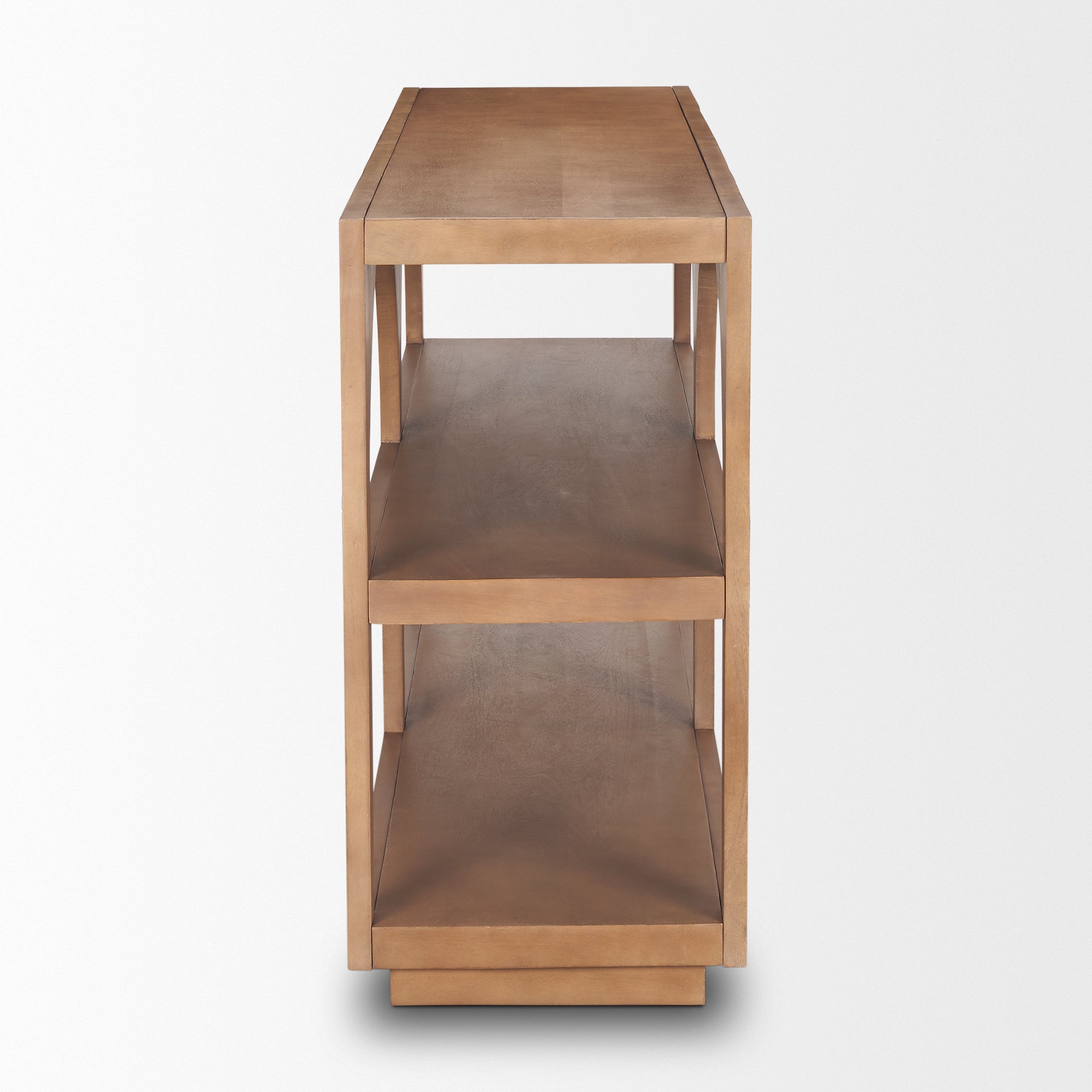 Mercana Bela 54" x 16" x 32" Solid Wood Console Table
