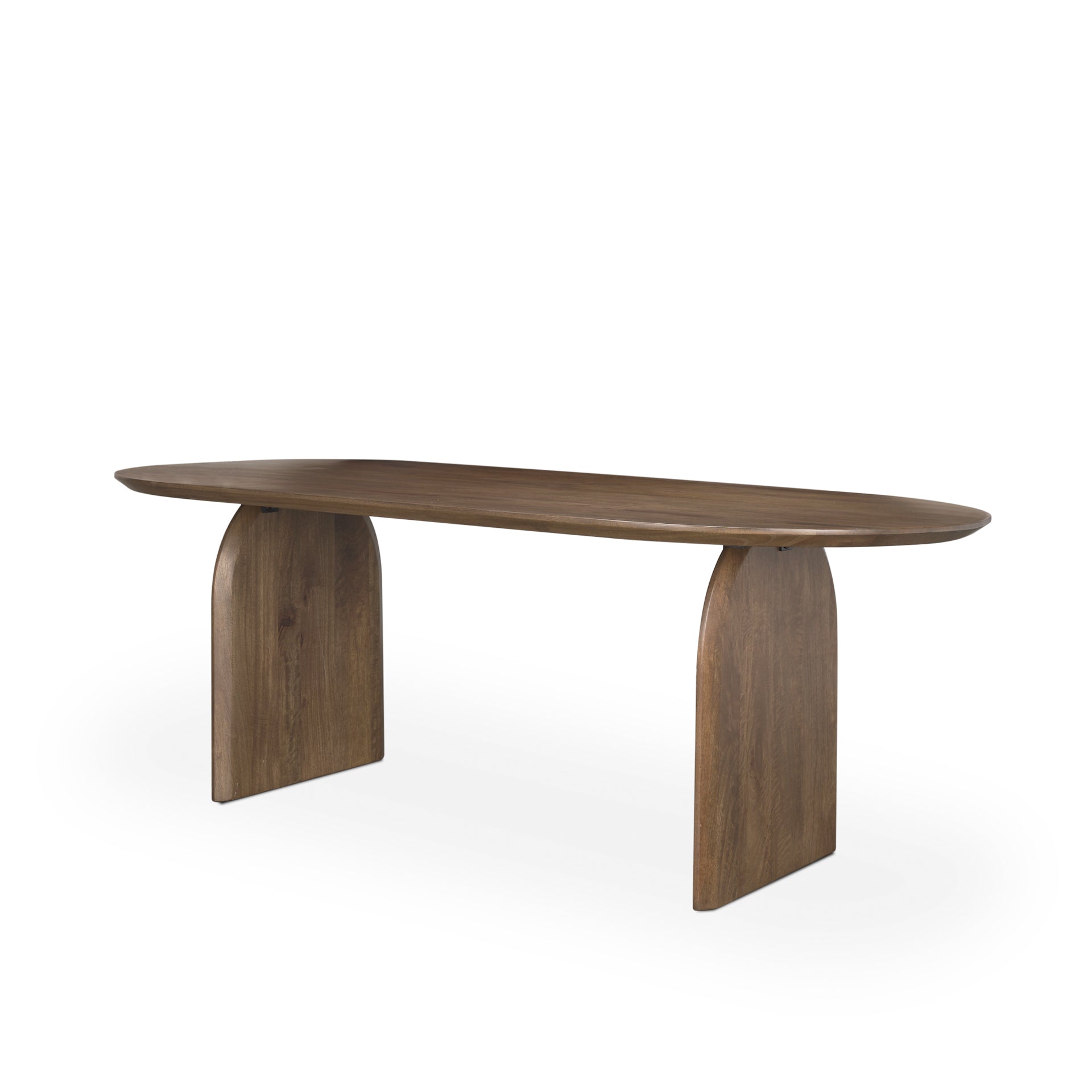 Mercana Isla 86.5" x 39" x 30" Solid Wood Dining Table