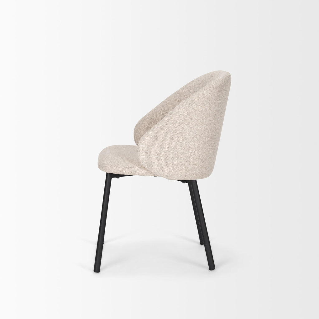 Mercana Shannon 22.5" x 22.8" x 31.5" Fabric Dining Chair (Set of 2)