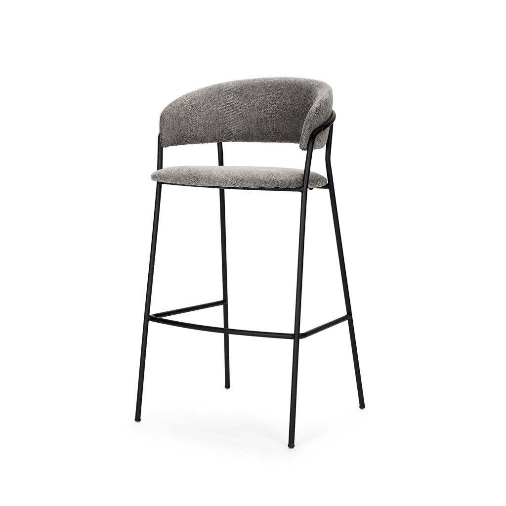 Mercana Carolyn 19.3" x 20.5" x 39.8" Metal Stool