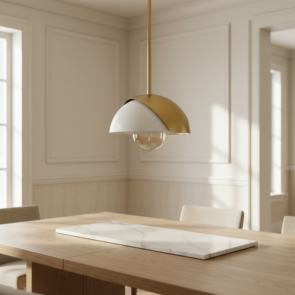 Mercana Cybill 12.6" x 12.6" x 53.9" Metal Pendant Lighting