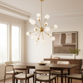 Mercana Barbara 48.8" x 48.8" x 48.8" Glass,Metal Chandelier