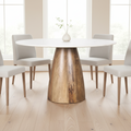 Mercana Allyson 48" x 48" x 30" Stone Dining Table