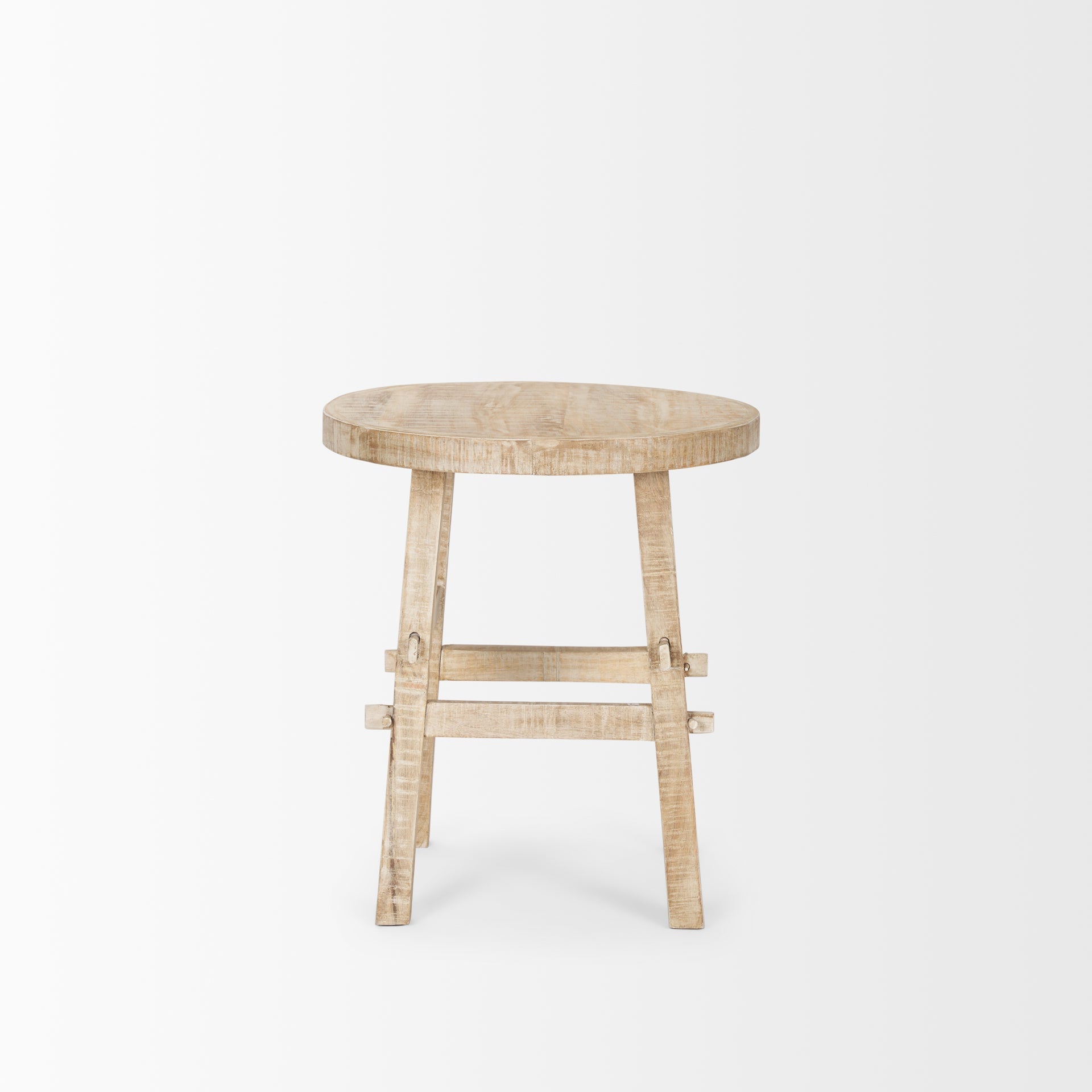 Mercana Rosie 20" x 20" x 1.5" Solid Wood Side Table