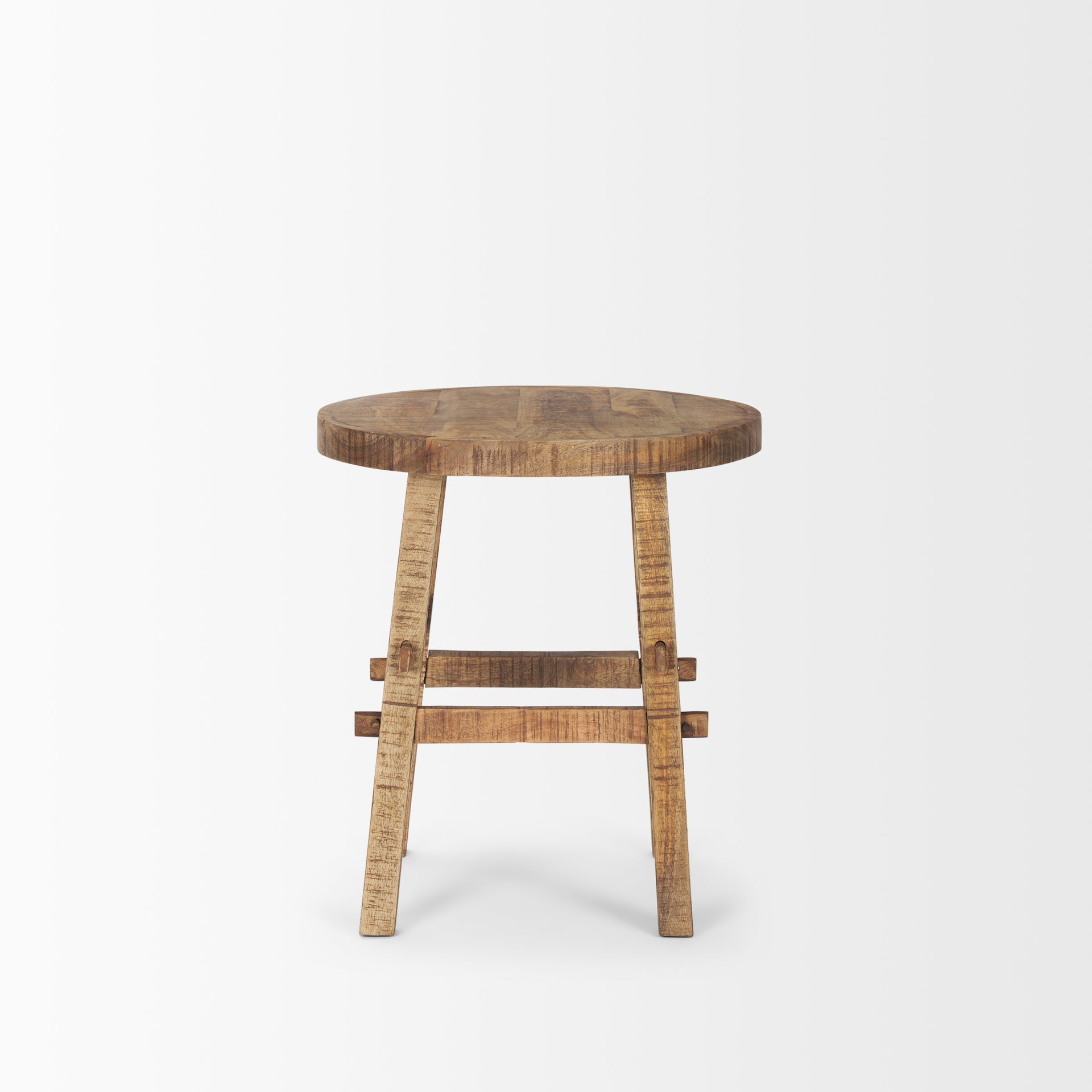 Mercana Rosie 20" x 20" x 22.5" Solid Wood Side Table