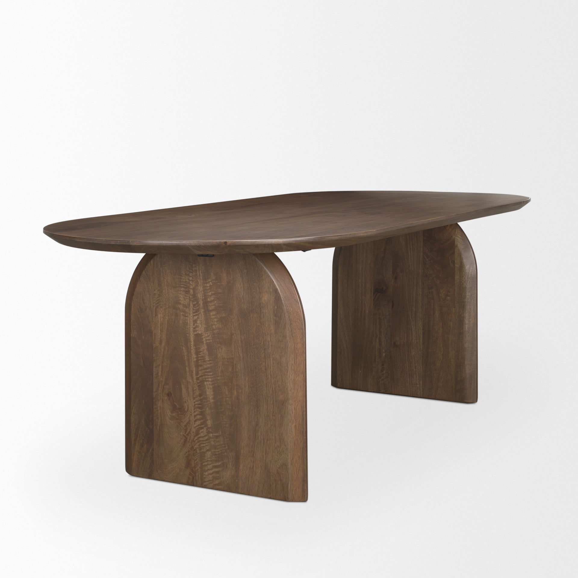 Mercana Isla 86.5" x 39" x 30" Solid Wood Dining Table