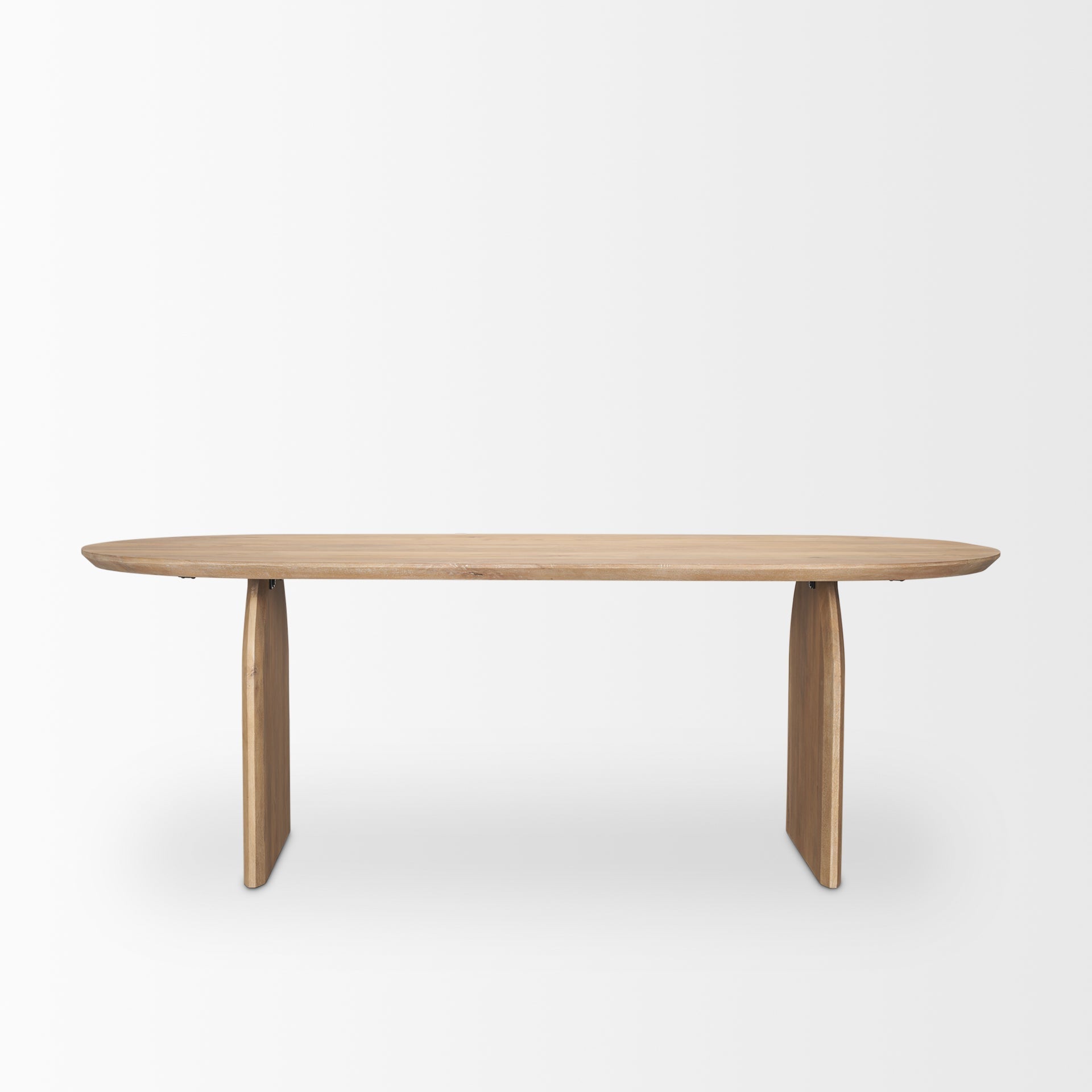 Mercana Isla 86.5" x 39" x 30" Solid Wood Dining Table
