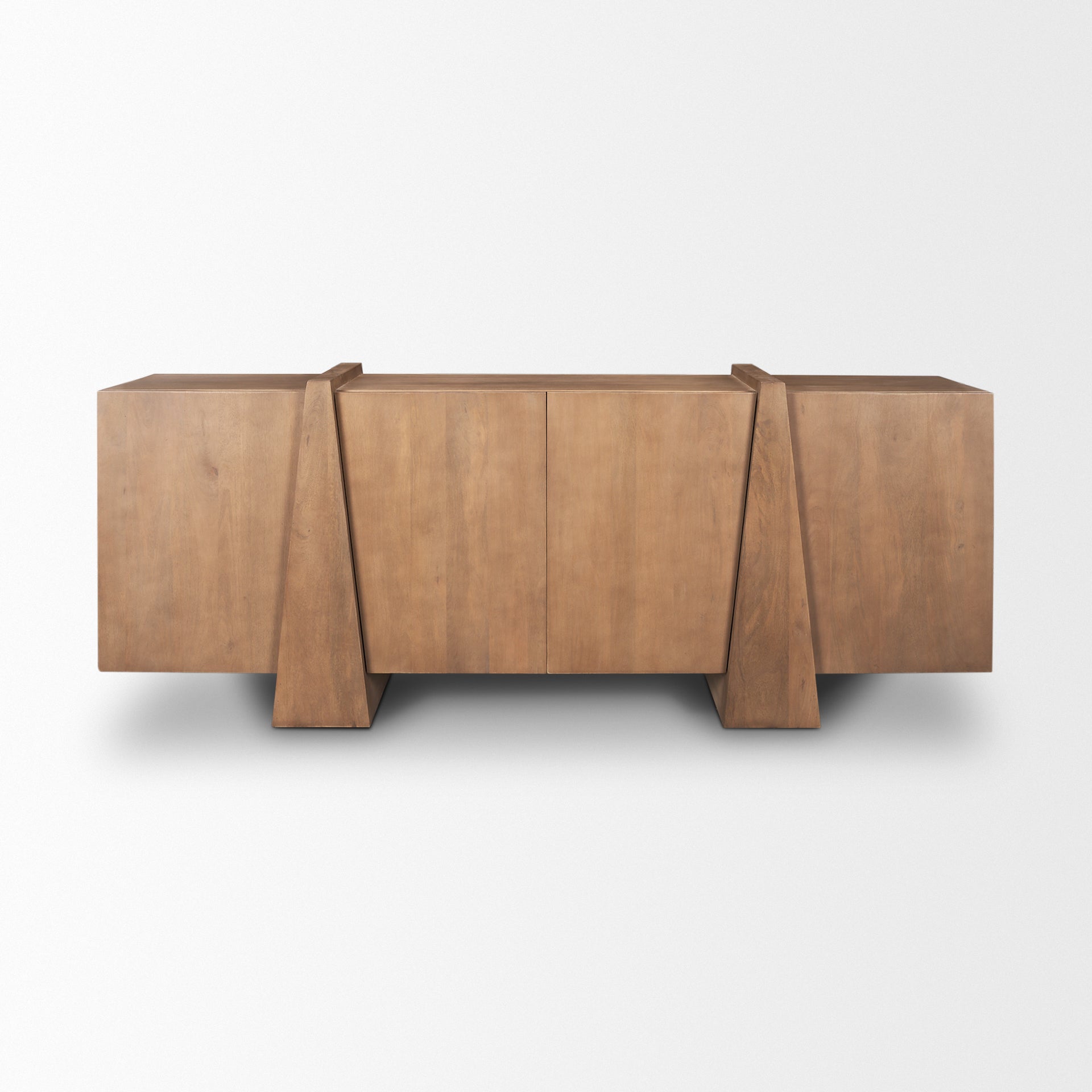 Mercana Eula 78" x 18.5" x 30" Solid Wood Sideboard