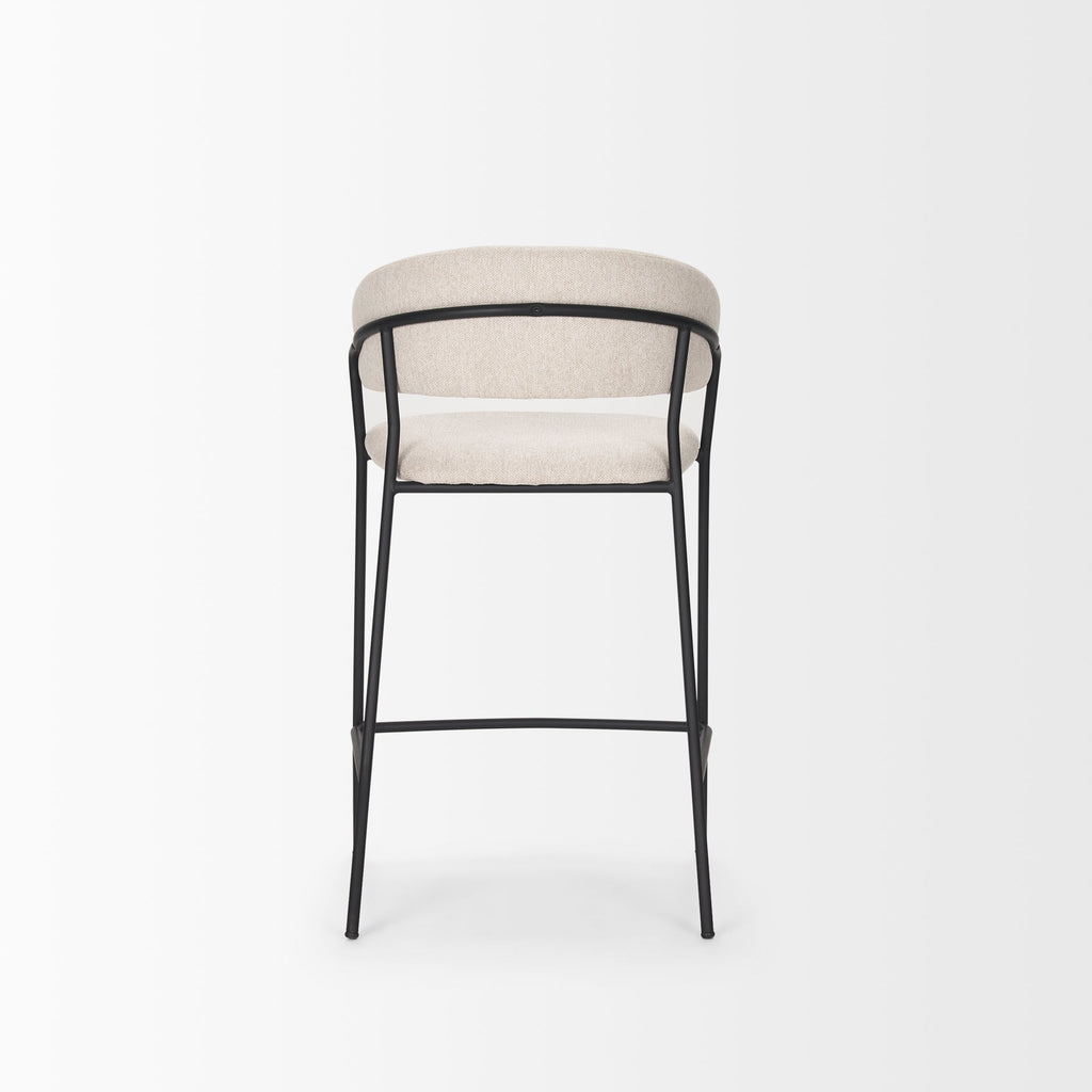 Mercana Carolyn 19.3" x 20.5" x 35.4" Metal Stool