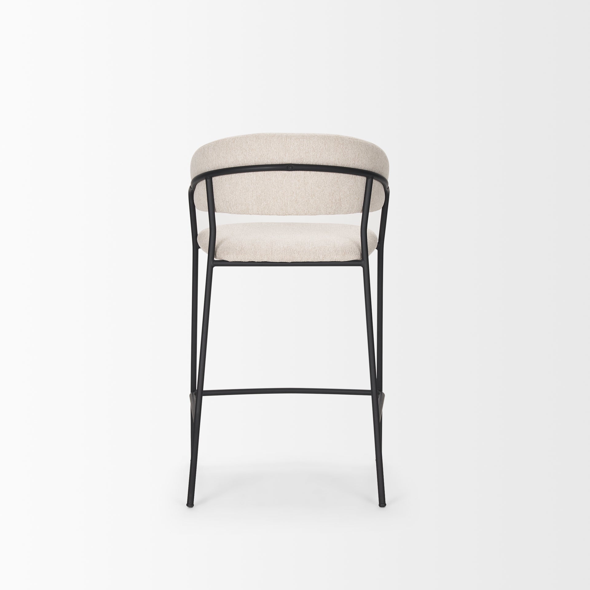 Mercana Carolyn 19.3" x 20.5" x 35.4" Metal Stool