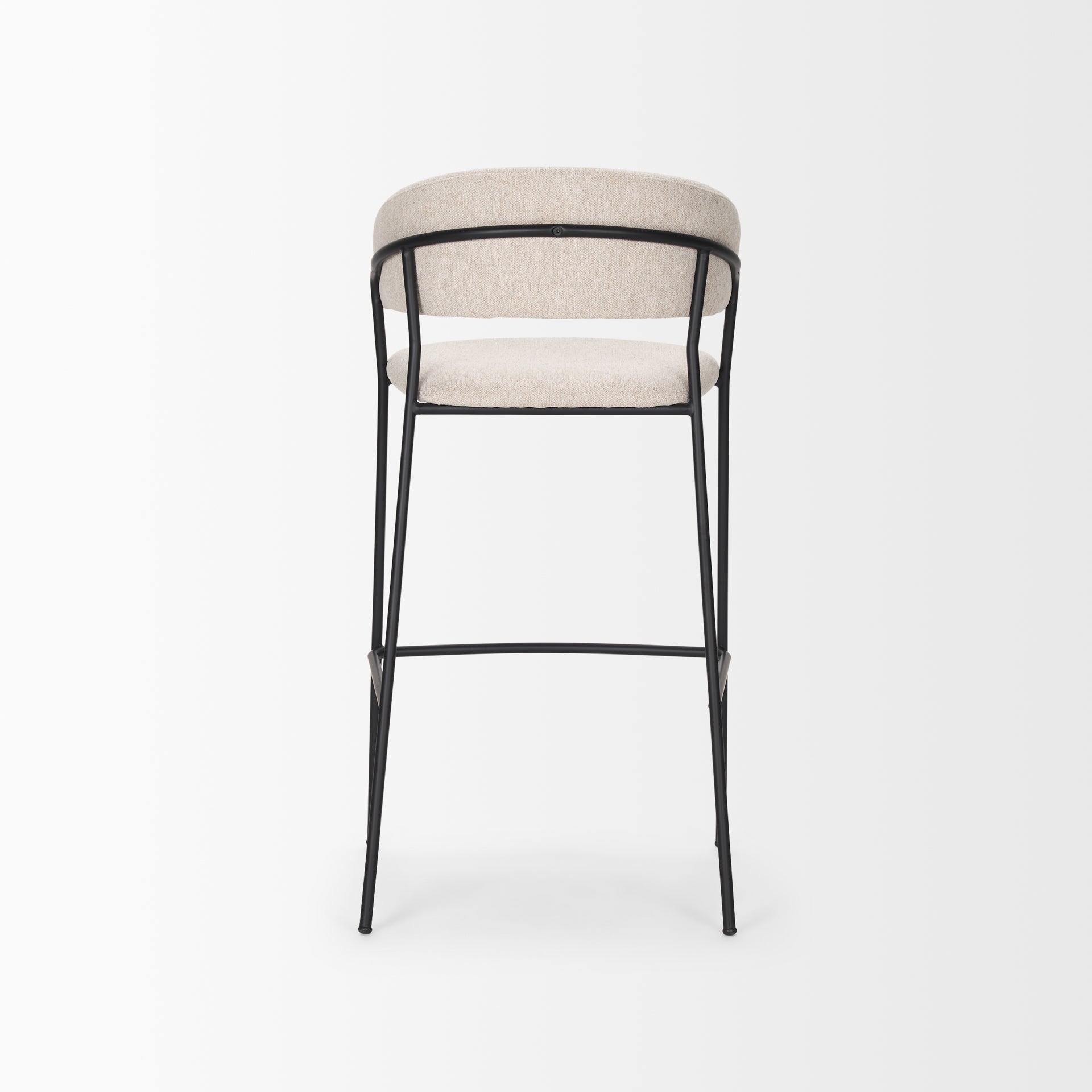Mercana Carolyn 19.3" x 20.5" x 39.8" Metal Stool