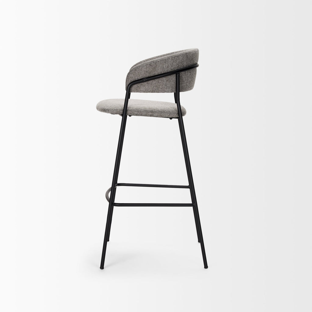 Mercana Carolyn 19.3" x 20.5" x 39.8" Metal Stool