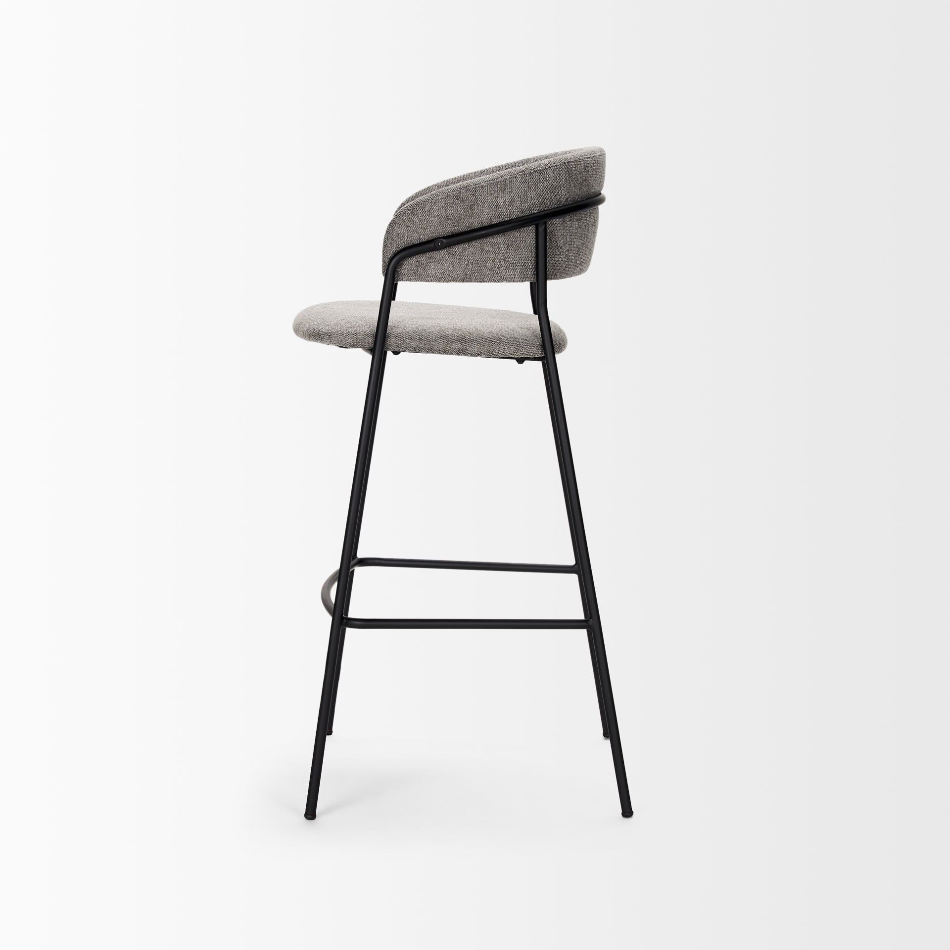 Mercana Carolyn 19.3" x 20.5" x 39.8" Metal Stool