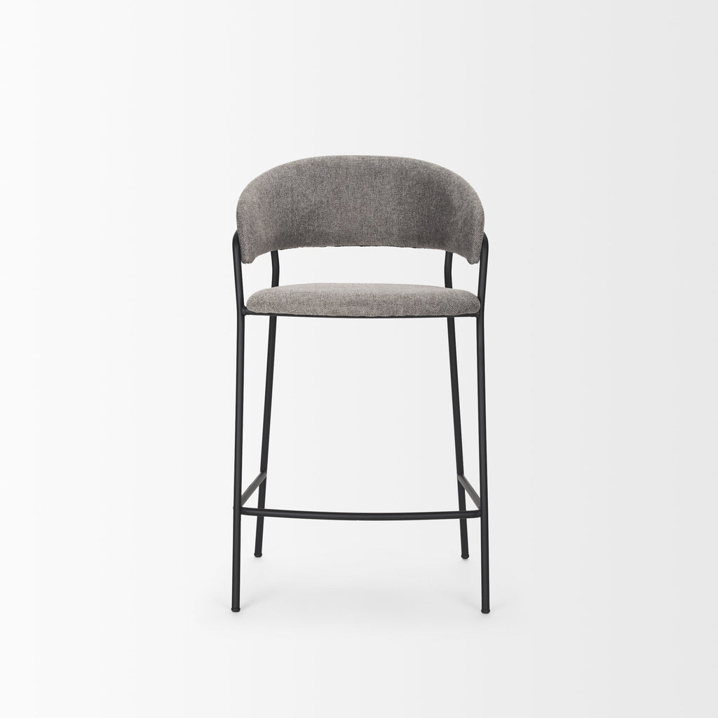 Mercana Carolyn 19.5" x 20.5" x 35.8" Metal Stool