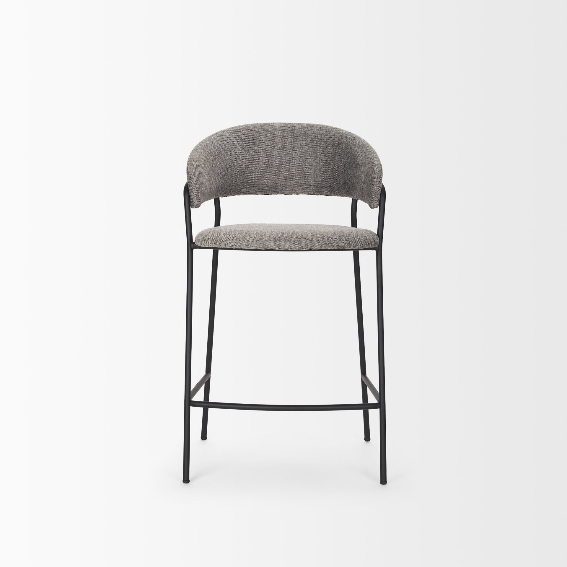 Mercana Carolyn 19.5" x 20.5" x 35.8" Metal Stool