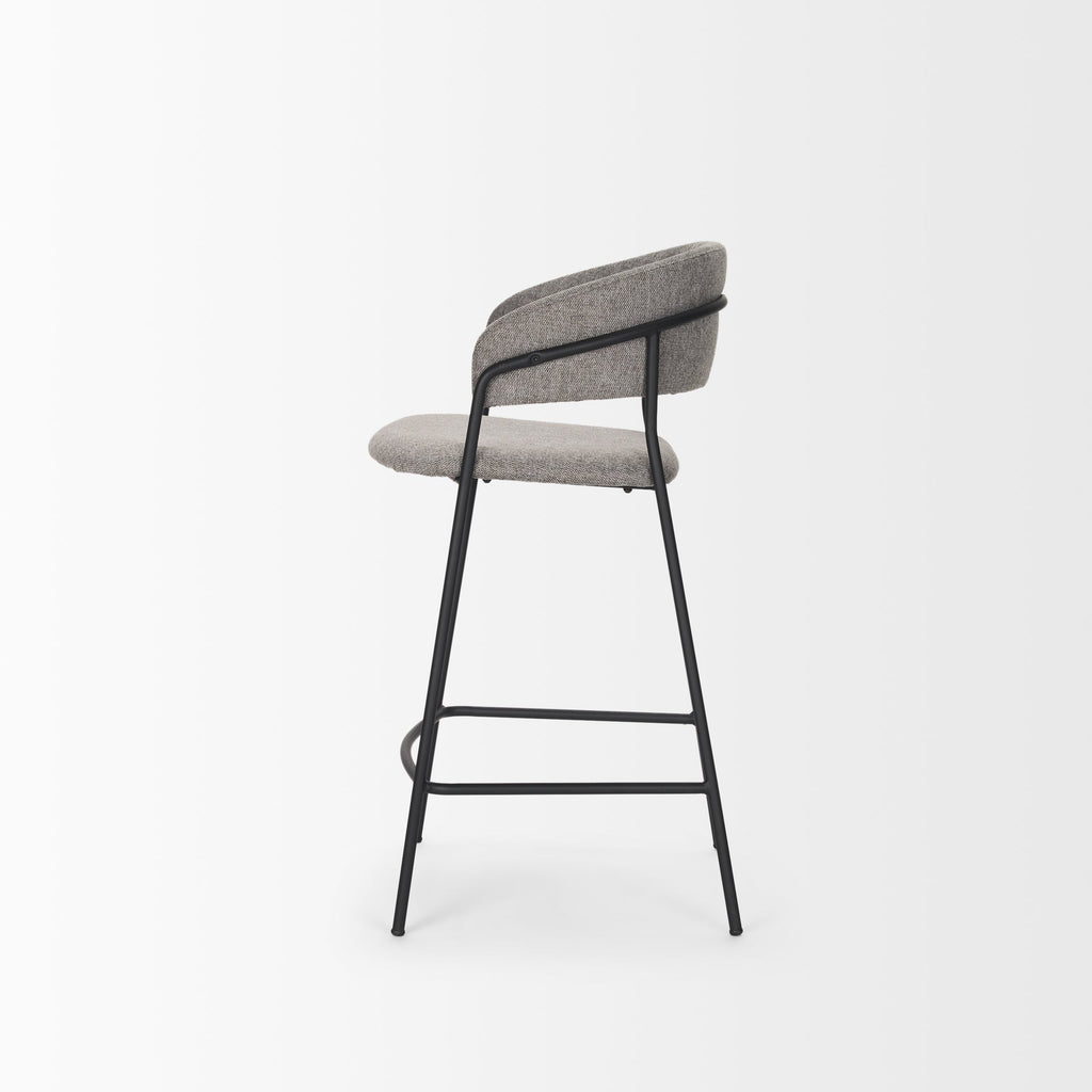 Mercana Carolyn 19.5" x 20.5" x 35.8" Metal Stool