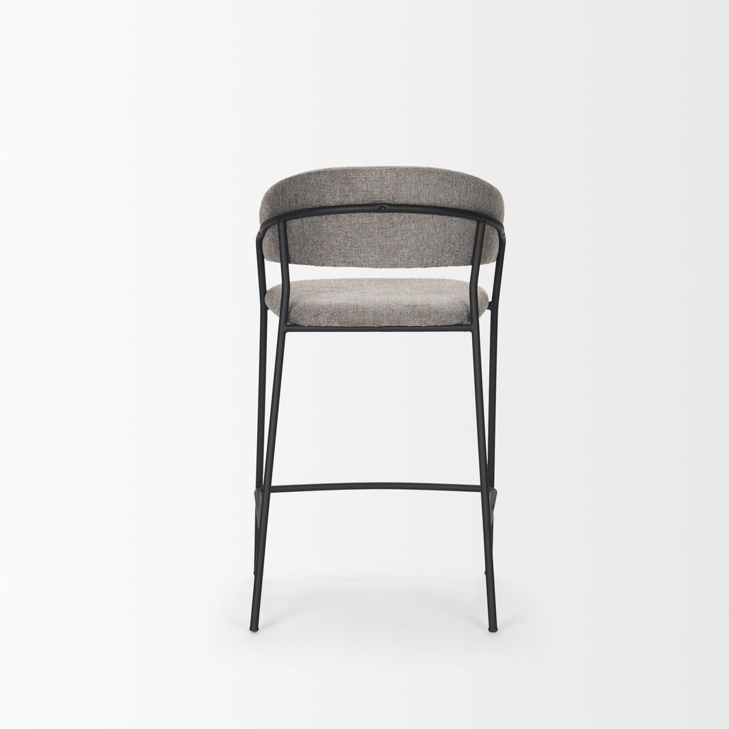 Mercana Carolyn 19.5" x 20.5" x 35.8" Metal Stool