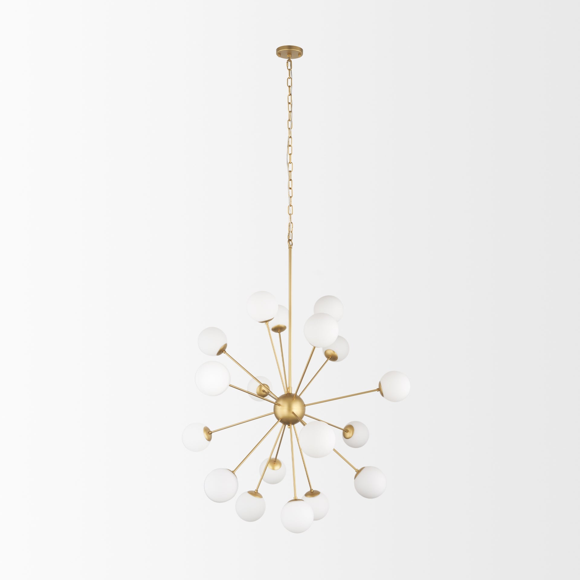 Mercana Barbara 48.8" x 48.8" x 48.8" Glass,Metal Chandelier
