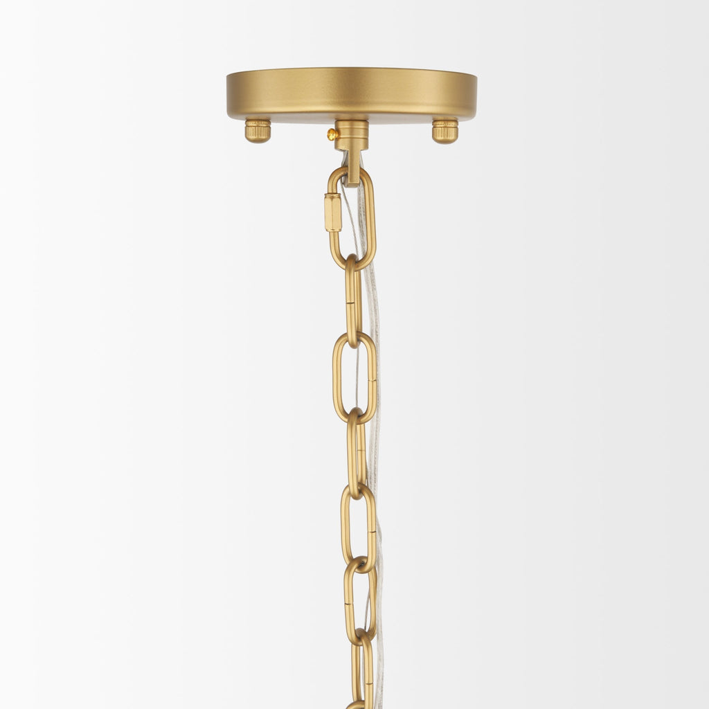 Mercana Barbara 48.8" x 48.8" x 48.8" Glass,Metal Chandelier
