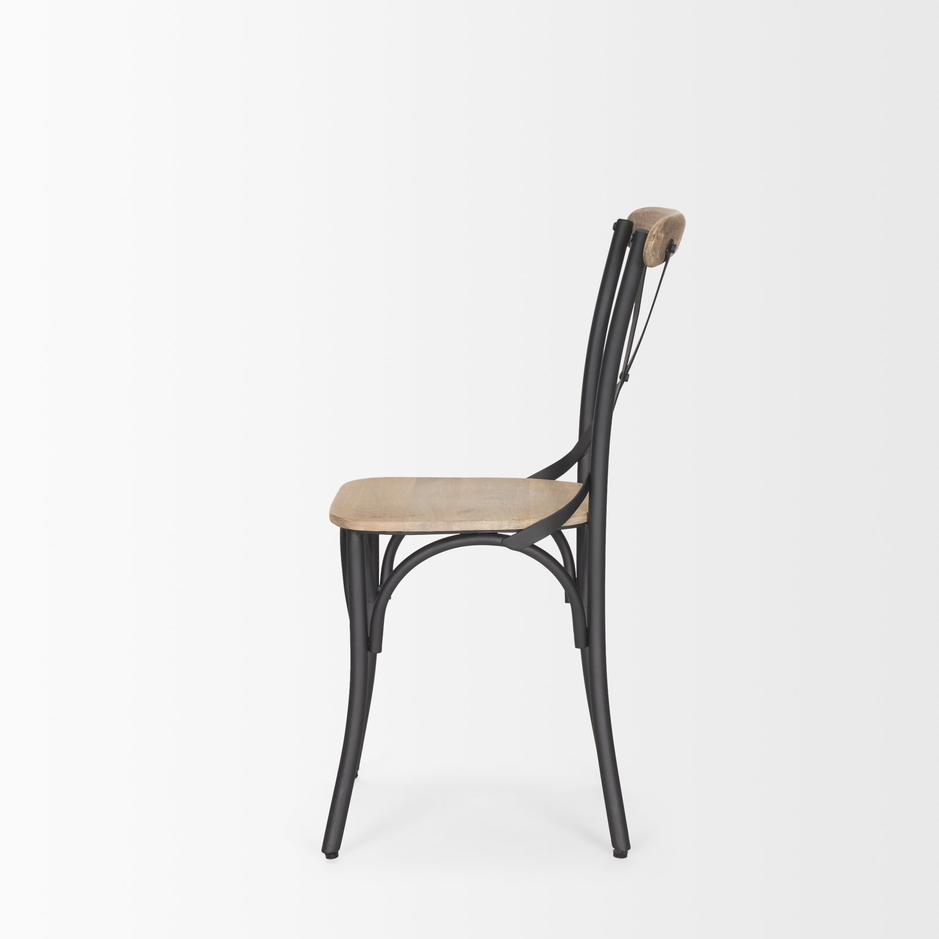 Mercana Etienne 20.5" x 19.5" x 35.5" Metal Dining Chair (Set of 2)