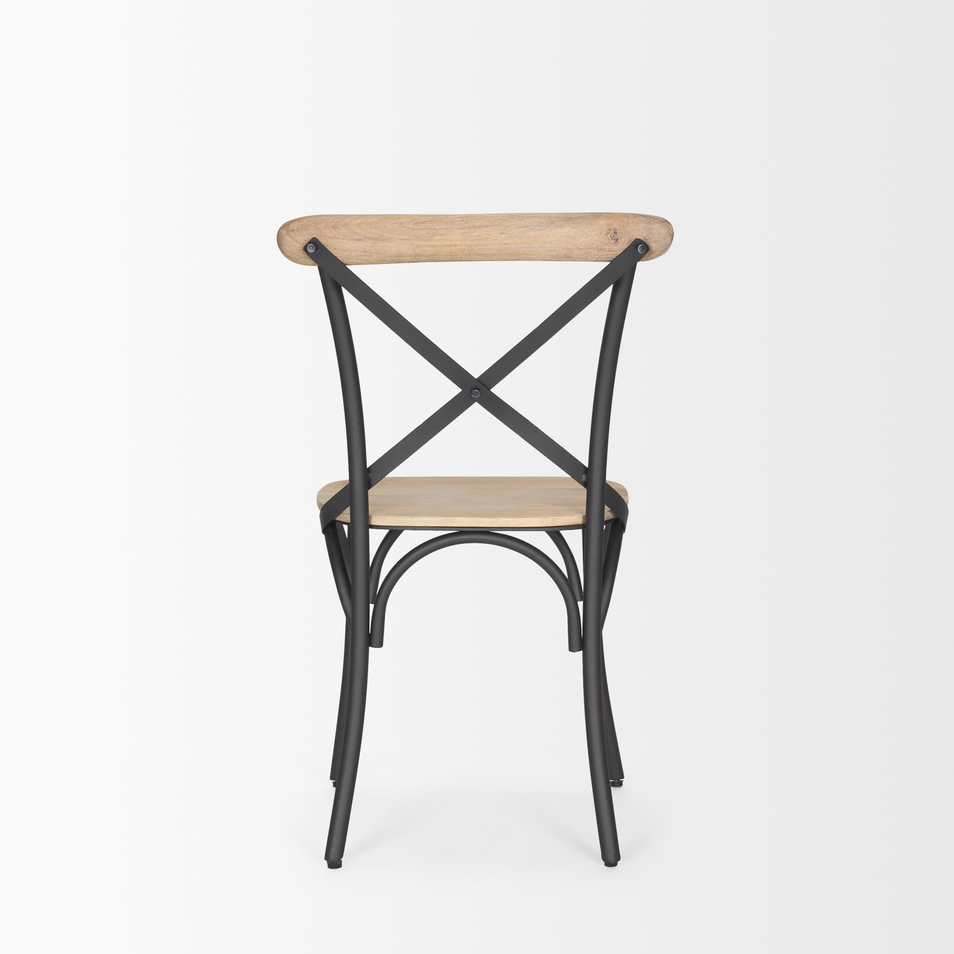 Mercana Etienne 20.5" x 19.5" x 35.5" Metal Dining Chair (Set of 2)