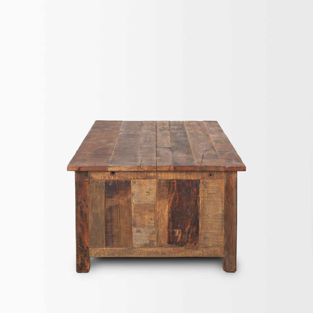 Mercana Wilton 48" x 28" x 18" Solid Wood Coffee Table