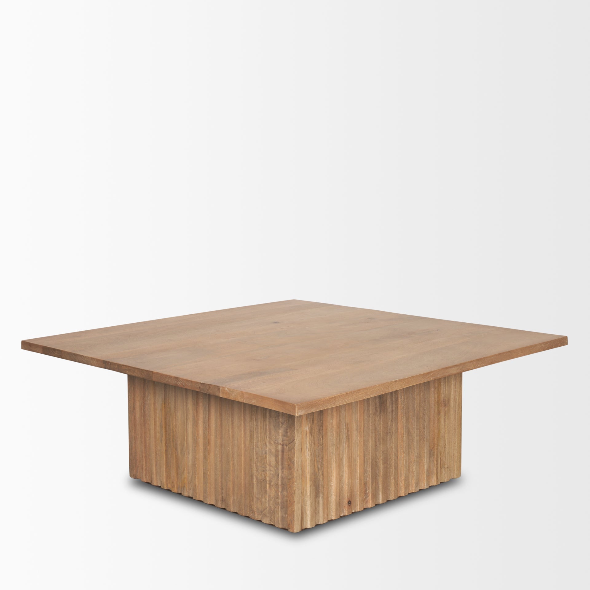 Mercana June 42" x 42" x 16" Solid Wood Coffee Table