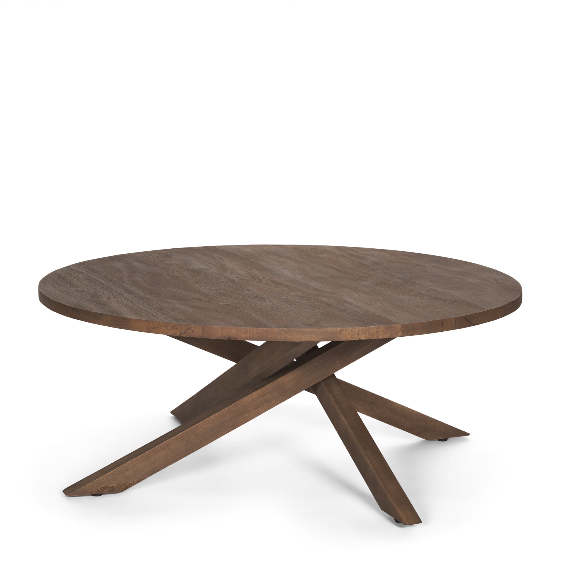 Mercana Solana 42" x 42" x 17" Solid Wood Coffee Table