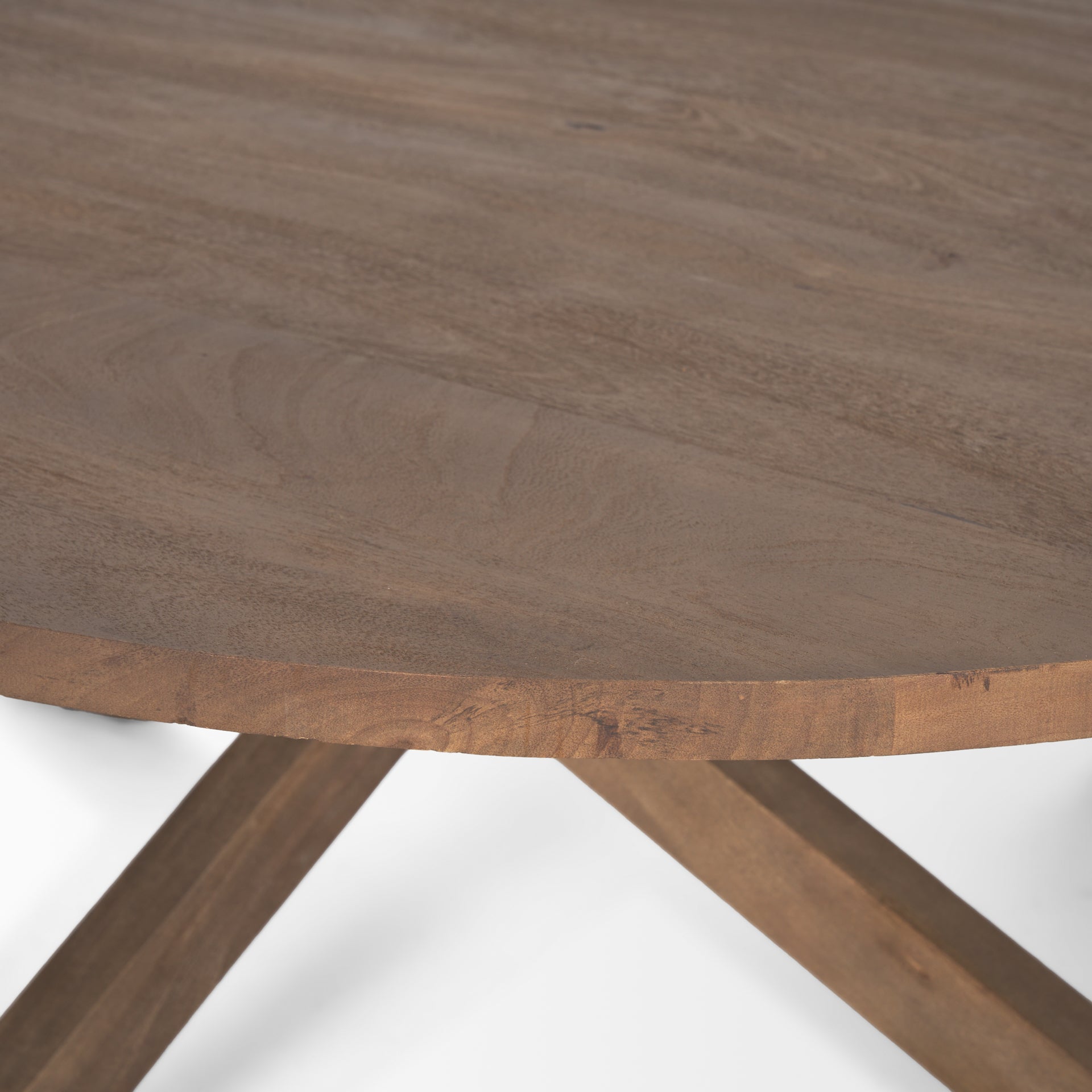Mercana Solana 42" x 42" x 17" Solid Wood Coffee Table