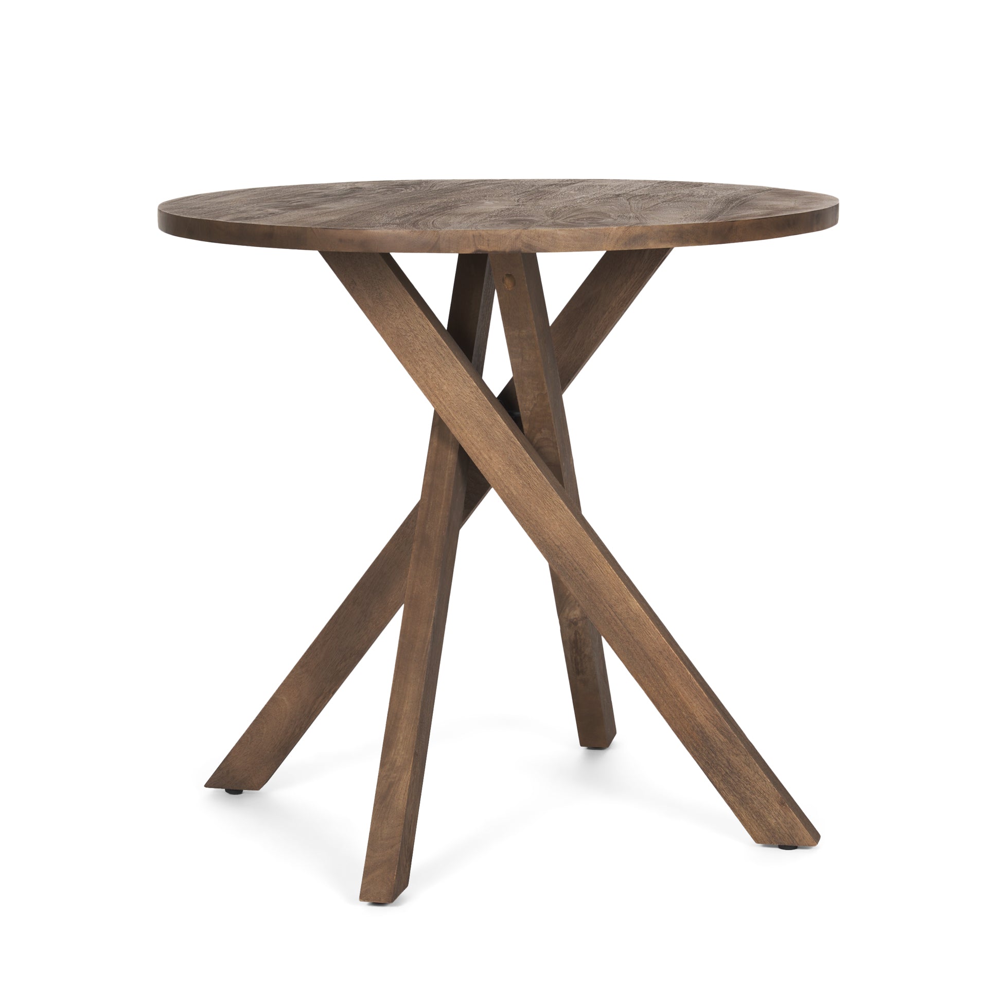 Mercana Solana 32" x 32" x 30" Solid Wood Side Table