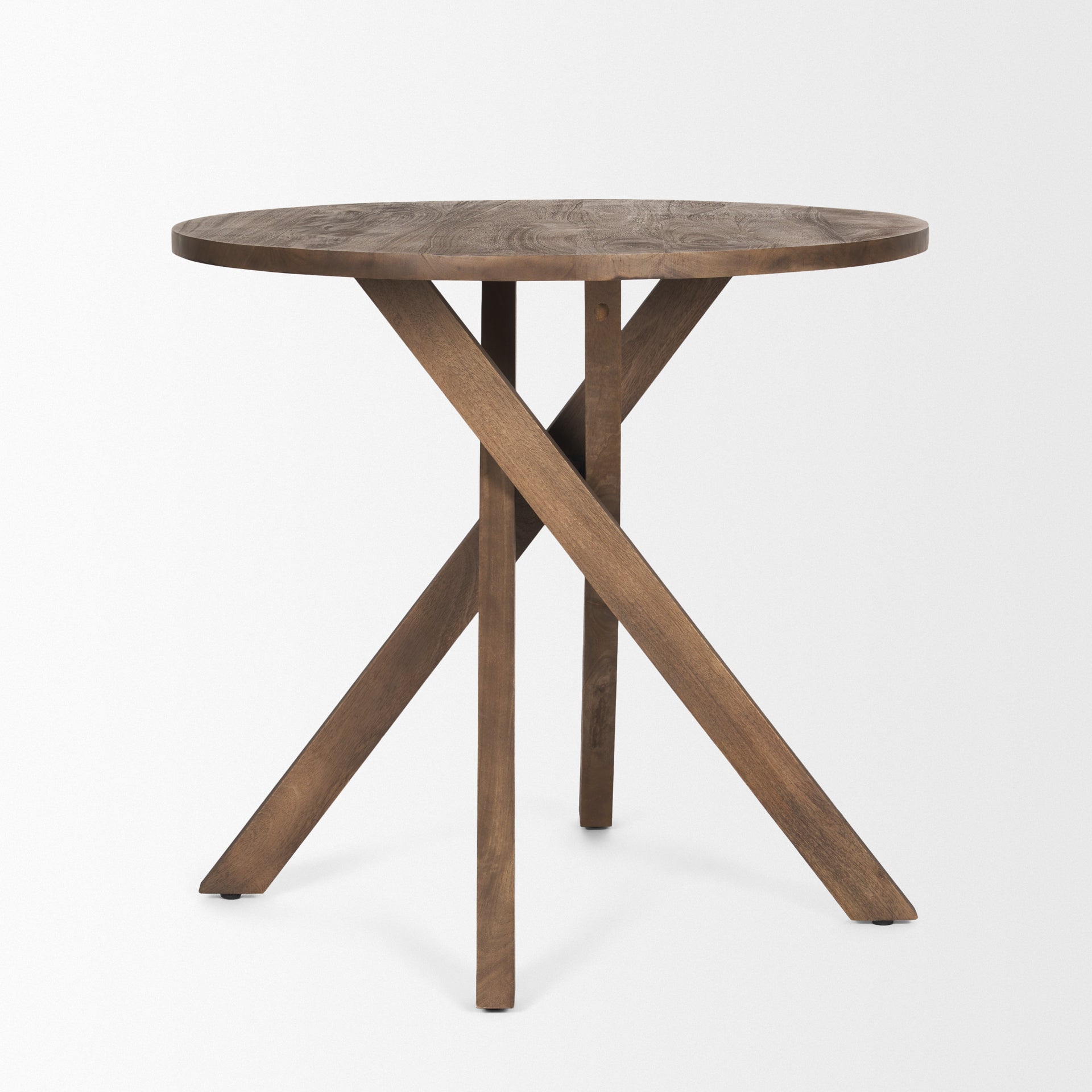 Mercana Solana 32" x 32" x 30" Solid Wood Side Table