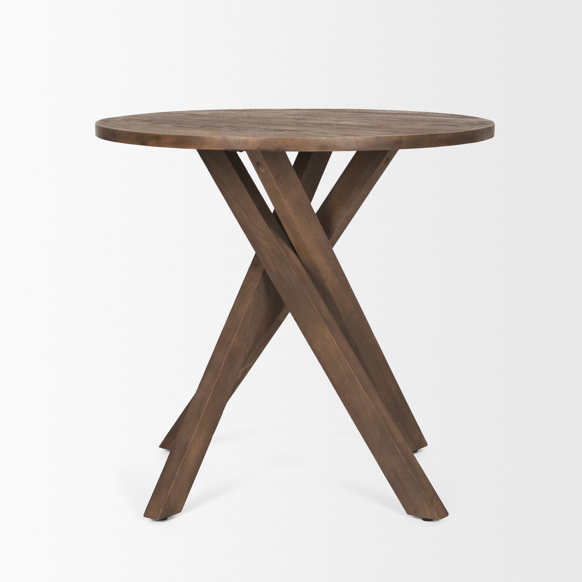 Mercana Solana 32" x 32" x 30" Solid Wood Side Table