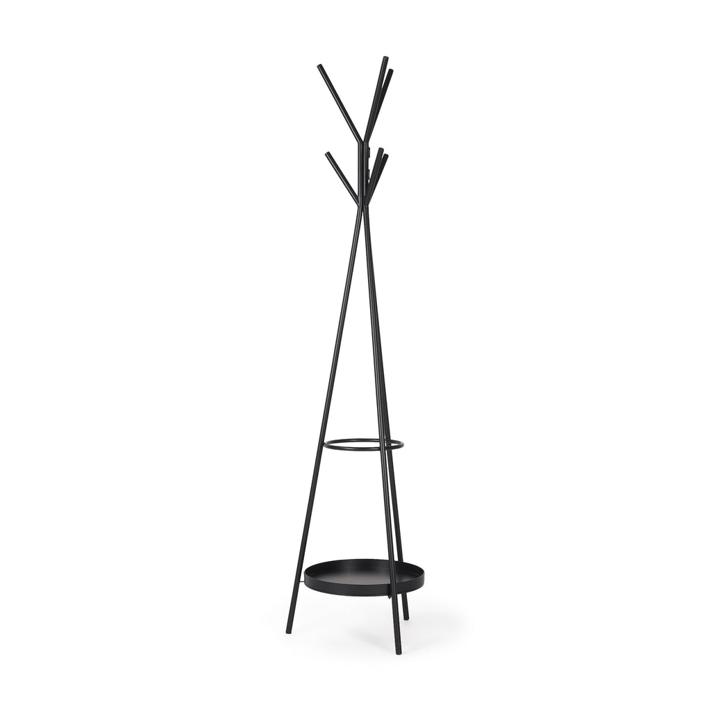 Mercana Everett 17" x 17" x 71" Iron Coat Rack