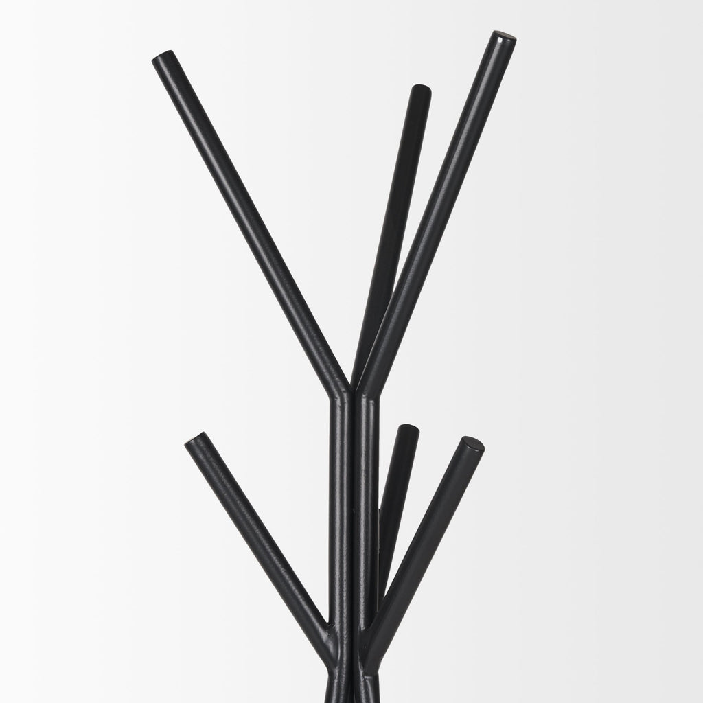 Mercana Everett 17" x 17" x 71" Iron Coat Rack