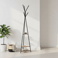 Mercana Everett 16.8" x 16.8" x 71" Iron Coat Rack