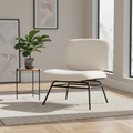 Mercana Nora 30.8" x 25.4" x 31.9" Fabric Side Chair